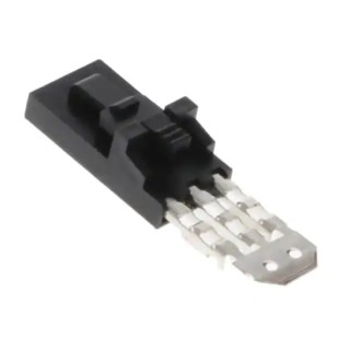 Molex 70400 Female Crimp Connector Housing 2.54 mm Pitch 3 Way 1 Row Straight 14600036