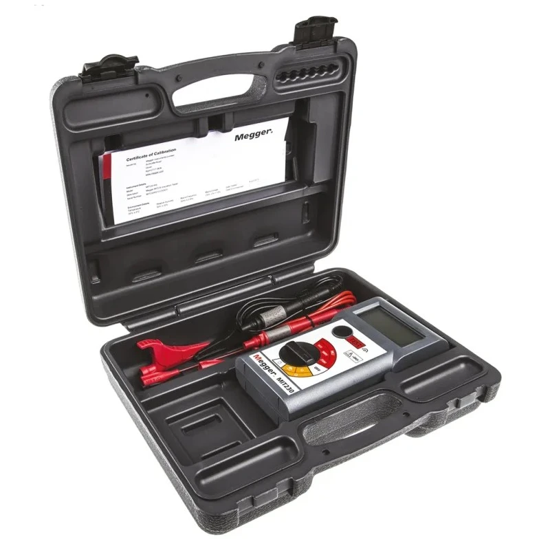 Megger Insulation & Continuity Tester, Digital LCD Display, 250V Min, 1000V DC Max, CAT III Safety MIT230