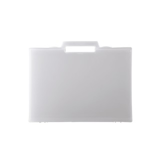RS PRO Plastic Transit Case Transparent Polypropylene 376 x 269 x 73 mm 718g 506-6645