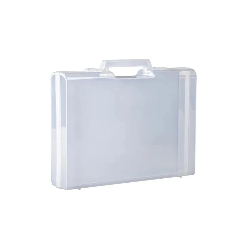 RS PRO Plastic Transit Case Transparent Polypropylene 376 x 269 x 73 mm 718g 506-6645