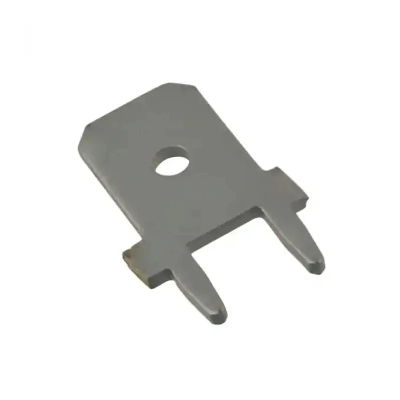 Molex Silver Uninsulated Male Spade Connector, Solder Termination, 6.35 x 0.81 mm Tab Size 197054303