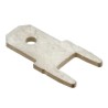 Molex Silver Uninsulated Male Spade Connector, Solder Termination, 4.75 x 0.81 mm Tab Size 197084013
