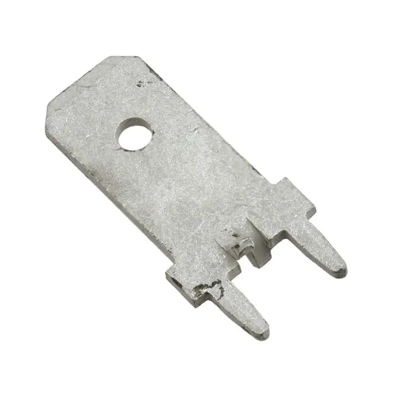 Molex Silver Uninsulated Male Spade Connector Solder Termination 6.35 x 0.81 mm Tab Size 197054003