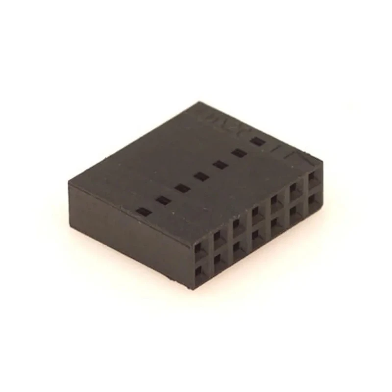 Molex 70450 Female Crimp Connector Housing 14 Way 2 Row 2.54 mm Pitch Polyester Material 17.75mm Length 5.05mm Width 22552141