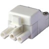 Wieland ST18 Series 3-Pole Cable Connector Male Screw Terminal 250V 16A IP20
