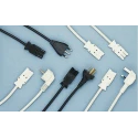 Wieland ST18 Series White Jumper Lead Male/Female Connector 250V IP20 1m Cable Length 94.732.1000.2