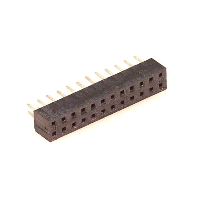 Molex 79107 Series Vertical Through Hole 24-Contact, 2 Row, 2 mm Pitch PCB Connector 791077011