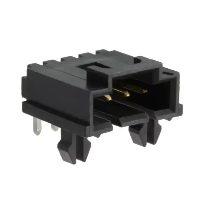 Molex SL Series Right Angle Through Hole PCB Header, 4 Contact(s), 2.54 mm Pitch, 1 Row, Shrouded 705510003