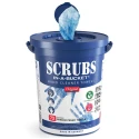 SCRUBS® Wet Hand Wipes Bucket of 72 Pre-Soaked Single Use Cleaning Wipes 042272