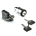Schneider Electric Key Switch 1 NO 2-Way, IP65 Rated, 455-Key, Harmony Series XB4 