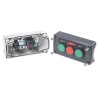 Schneider Electric Spring Return Enclosed Push Button Polycarbonate Green Red IP69K IP66 IP67 XALD321