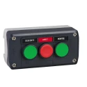 Schneider Electric Spring Return Enclosed Push Button Polycarbonate Green Red IP69K IP66 IP67 XALD321
