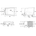 Schneider Electric Industrial Duty Momentary On-Off Foot Switch 2 NO/2 NC Metal 3A Contact Current 240V ac Contact XPEM311
