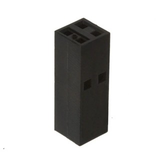 Molex Crimp Connector Housing Female 4 Contacts 2 Row 2.54 mm Pitch 5.08 mm Width 901430004
