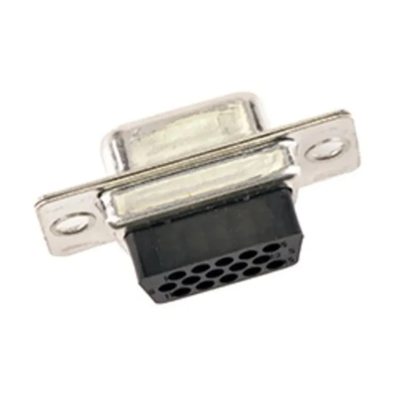 FCT from Molex 15 Way Straight 1.98 mm Pitch Panel Mount D-Sub Connector with Flange Female FL09-15S7 / 1731090036