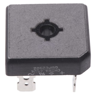 Vishay Bridge Rectifier 200 V 300 A 4-Pin Single GBPC2502-E4/51