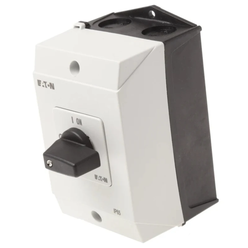 Eaton 2-Pole Surface Mount Non-Fused Isolator Switch IP65, 20A, 5.5 kW T0-1-102/I1H/K-CI-K1/2(RS629-2097)