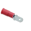 Molex Red Insulated Male Spade Connector Crimp Terminal 4.75 x 0.51 mm Tab Size 22 AWG to 18 AWG 190230003