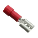 Molex Red Insulated Female Spade Connector, Crimp Termination, 4.75 x 0.81 mm Tab Size for 22 AWG to 18 AWG Wire 190170008