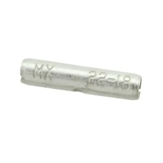 Molex Crimp Butt Splice Terminal Uninsulated Tin Copper 18-22 AWG 14.7mm Length 191890002