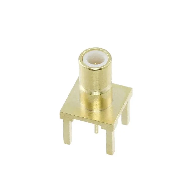 Molex 73404 Series 75 Ω Female SMB Through Hole Coaxial Connector Straight Body 731000258