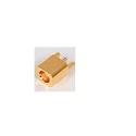 Molex 73366 Series Coaxial Connector Edge Male MCX 50 Ω Straight Body Through Hole 733666330