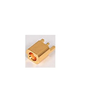 Molex 73366 Series Coaxial Connector Edge Male MCX 50 Ω Straight Body Through Hole 733666330