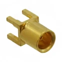 Molex 73413 Series Coaxial Connector Through Hole Female, 50 Ω, Straight Body Solder 734130050