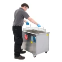 RS PRO Industrial Ultrasonic Cleaning Tank 112L Capacity, 4000W Heater Power, Stainless Steel, Digital Control 112L
