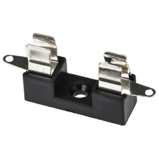 Bulgin 6.3A Base Mount Fuse Holder, 1P-Pole for 5 x 20 mm Fuse, 250V AC FX0360