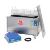 RS PRO Industrial Ultrasonic Cleaner 144 L Tank Capacity 5000 W Heater Power Stainless Steel 144L