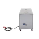 RS PRO Industrial Ultrasonic Cleaner 144 L Tank Capacity 5000 W Heater Power Stainless Steel 144L