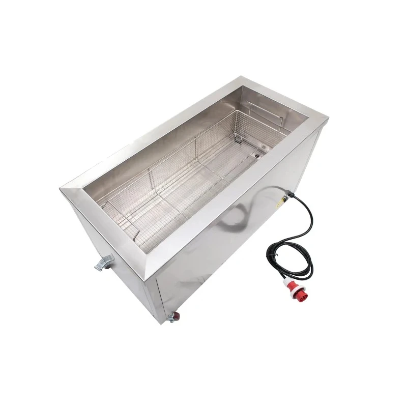 RS PRO Industrial Ultrasonic Cleaner 144 L Tank Capacity 5000 W Heater Power Stainless Steel 144L