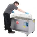 RS PRO Industrial Ultrasonic Cleaner 144 L Tank Capacity 5000 W Heater Power Stainless Steel 144L