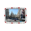 RS PRO Polycarbonate Outdoor Rectangular Safety Mirror, View Angle 130°, Height 545 mm 663-4592