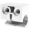 Igus Bearing Block DryLin W Series Die Cast Zinc Carriage Slider 36mm Length 34.5mm Width 2100N Load Rating WJ200UM-01-16