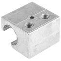 Igus Bearing Block DryLin W Series Die Cast Zinc Carriage Slider 36mm Length 34.5mm Width 2100N Load Rating WJ200UM-01-16