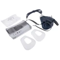 3M 7500 Series Half Mask Respirator Mask Size M Hypoallergenic Silicone Blue Grey 7523M