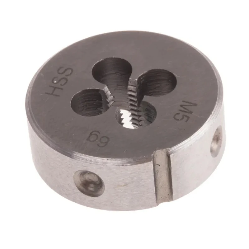 RS PRO Threading Die M5, 25 mm Outside Diameter, 9 mm Thickness, HSS Material 668-0728