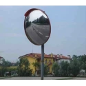 RS PRO Polycarbonate Circular Indoor & Outdoor Mirror with 130° Viewing Angle 663-4615
