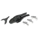CK Pipe Cutter for Plastic Pipes 28 to 32 mm² Aluminium Body with 5 Interchangeable Anvils T2240