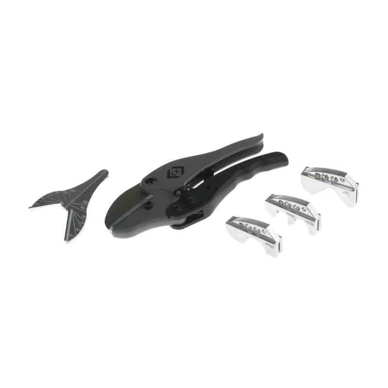 CK Pipe Cutter for Plastic Pipes 28 to 32 mm² Aluminium Body with 5 Interchangeable Anvils T2240
