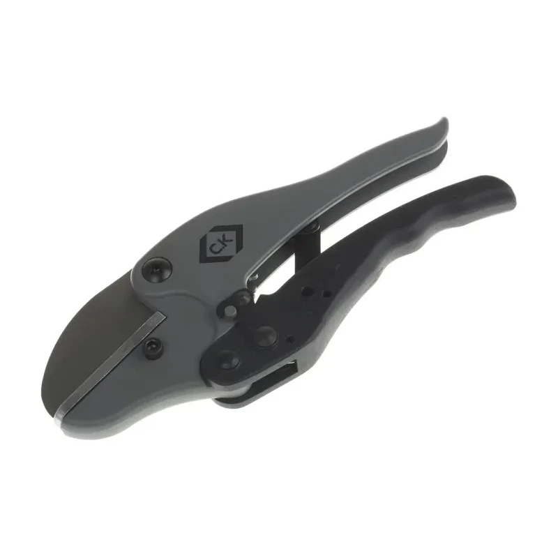 CK Pipe Cutter for Plastic Pipes 28 to 32 mm² Aluminium Body with 5 Interchangeable Anvils T2240