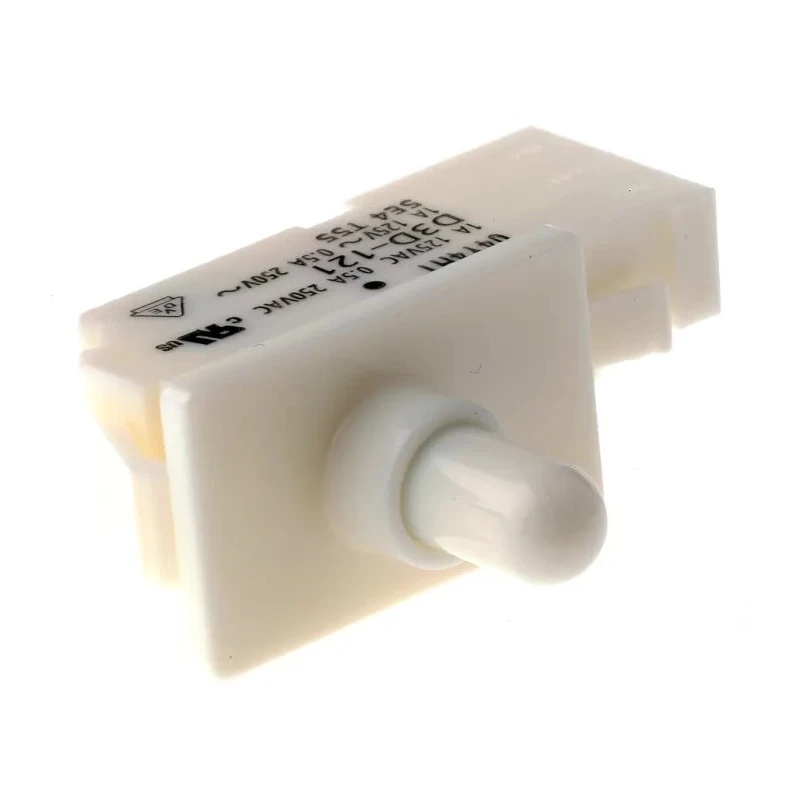 Omron Door Micro Switch Plunger SPST-NC Contact 500mA 250V AC IP40 60°C D3D-121