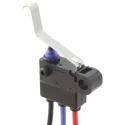 Omron Long Leaf Lever Sealed Ultra Subminiature Micro Switch, Pre-Wired Terminal, 2A SPST-NC IP67 D2HW-C282M