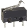 Omron Ultra Subminiature Simulated Roller Lever Micro Switch, PCB Terminal, 1A, 30V DC, SPDT, IP40 D2F-FL3-T