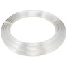 SMC Compressed Air Pipe Clear Polyurethane 8 mm Outside Diameter, 5 mm Inside Diameter, 20 m Length TU Series TU0805C-20