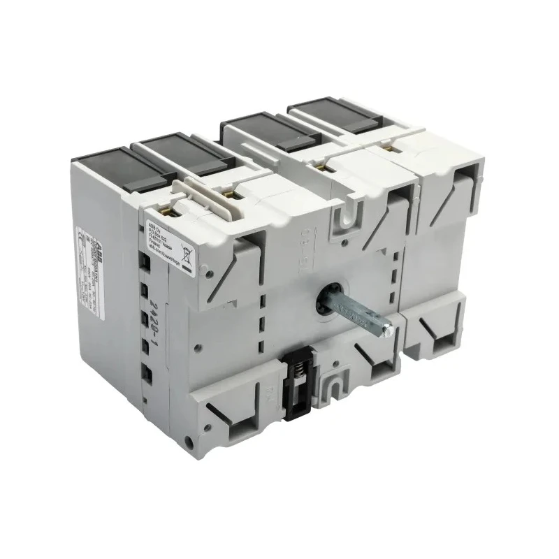 ABB Fuse Switch Disconnector 4-Pole 20A IP65 Base Mount Screw Terminal Non-Enclosed OS20FB22A1N1 1SCA108796R1001