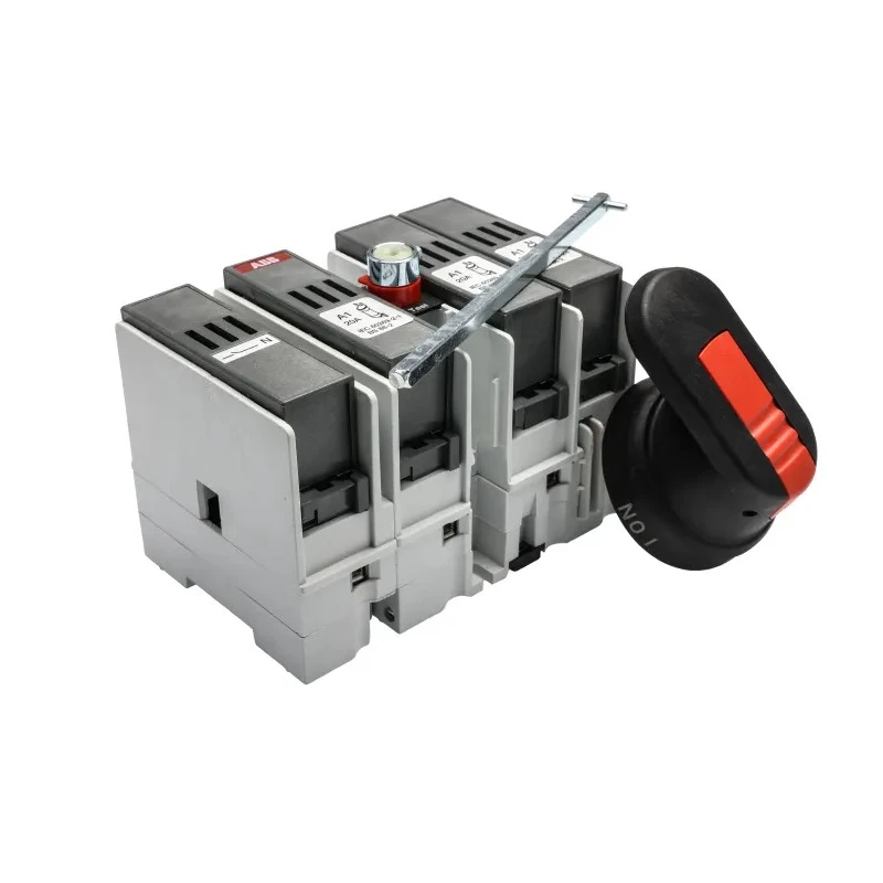 ABB Fuse Switch Disconnector 4-Pole 20A IP65 Base Mount Screw Terminal Non-Enclosed OS20FB22A1N1 1SCA108796R1001
