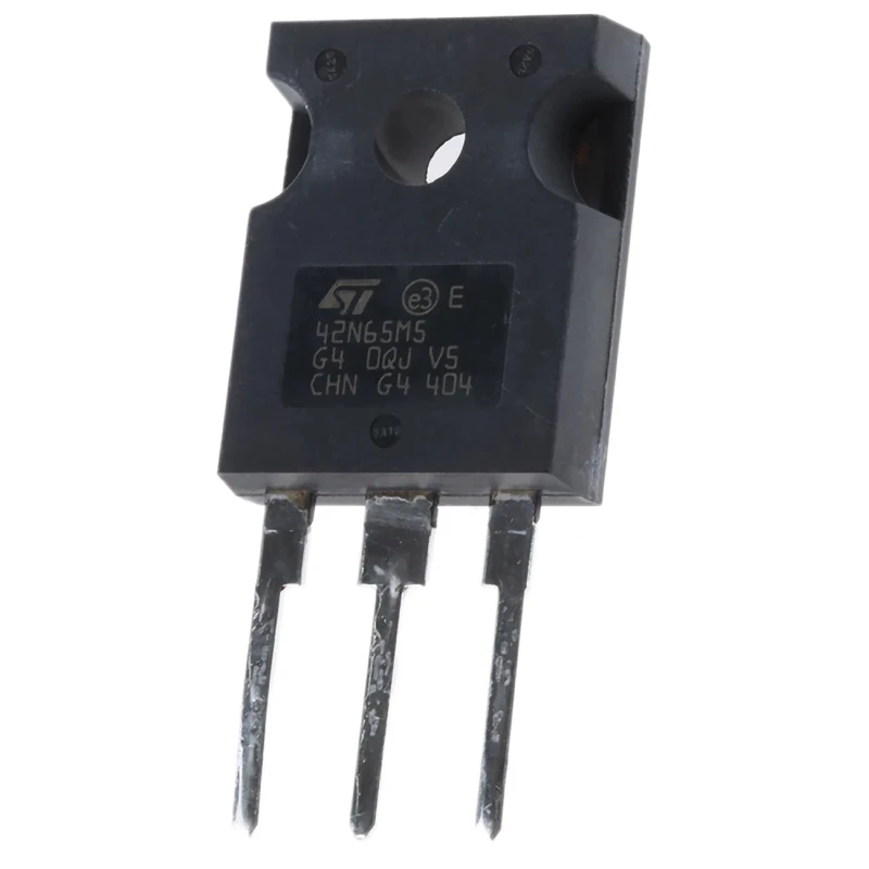 STMicroelectronics MDmesh M5 N-Channel MOSFET, 33 A Continuous Drain Current, 650 V Drain Source Voltage, 190 W STW42N65M5